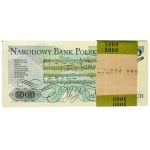 Niepełna paczka bankowa 5.000 złotych 1988 - EA - (97 szt.)