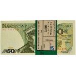 Paczka bankowa 50 złotych 1988 - HD - (100 szt.)