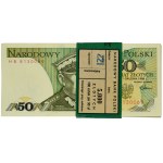 Paczka bankowa 50 złotych 1988 - HB - (100 szt.)