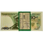 Paczka bankowa 50 złotych 1988 - HY - (100 szt.)