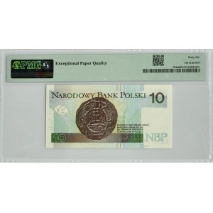 10 złotych 2012 - AA - PMG 66 EPQ