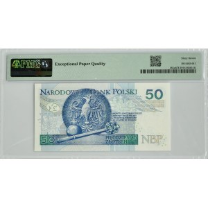 50 złotych 2012 - AA - PMG 67 EPQ