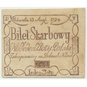 1 złoty 1794 - Y - FAŁSZERSTWO