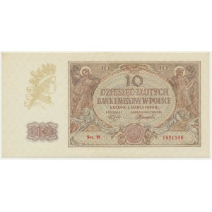 10 złotych 1940 - M - rzadsza seria