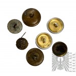 Set of Military Buttons - Polish, American, Kriegsmarine etc.