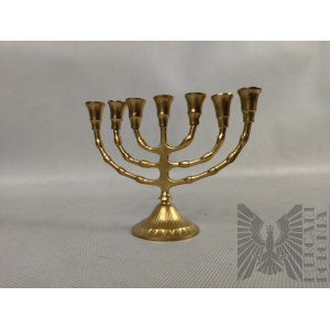 Judaica Brass Menorah