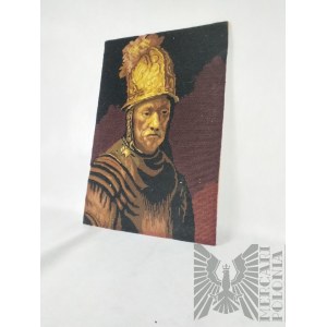 Canvas painting based on The Man in the Golden Helmet Rembrandt
