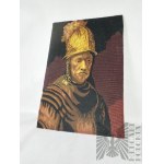 Płócienny obraz na podstawie “Mężczyzna w złotym hełmie” Rembranta