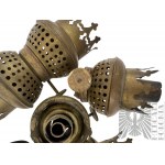 A set of sub-locks for kerosene lamps