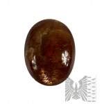 Naturalny kamień słoneczny, 58.5 ct, certyfikat GLI