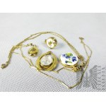 Jewelry set - Bucherer pocket watch