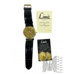 Pánské náramkové hodinky - Limit 24k - pozlacené