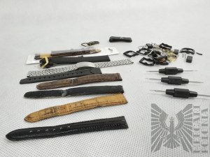 Zestaw akcesoriów do zegarków, paski itp
