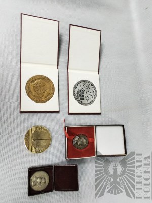 Zestaw 5 Medali Kolekcjonerskich