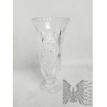 PRL - 3 vintage krištáľové vázy