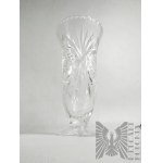 PRL - 3 vintage křišťálové vázy