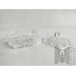 PRL - Set of three crystal sugar bowls