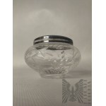 Ikebana crystal vase