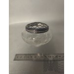Ikebana crystal vase