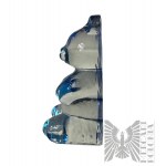 Glasblauer Haribo-Bär - Leonardo