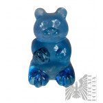 Glass Blue Haribo Bear - Leonardo