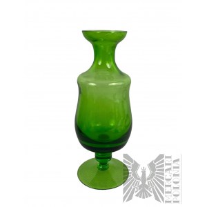 Dizajn - Zelená váza - Taliansko? Empoli?