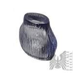 Vintage design glass vase - Ladena Viznerova