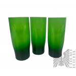 PRL Design - Zelené sklenice a poháry