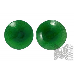 PRL Design Green Glass Bowls