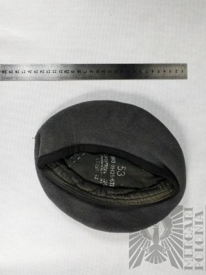 Grey British military beret