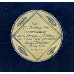 Pamätná medaila/plaketa BDR 1961