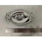 Silver-plated Decorative Platter - Ribbons