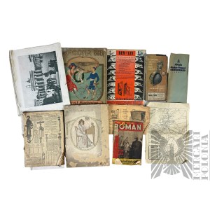 Various pre-war catalogs. F. Wozniak Poznań (Posen)