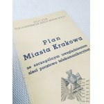 IIRP - Przedwojenny Plan Miasta Kraków 1939 - Krzyż Legionowy