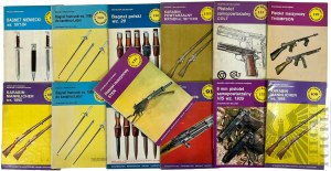 A collection of 13 collector's books on the subject of military armaments