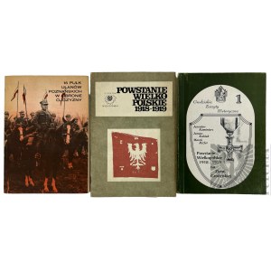 Súbor 3 kníh o Veľkopoľskom povstaní a 15. ulánskom pluku