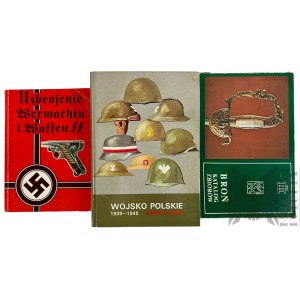 A set of 3 catalogs on the subject of weapons and uniforms