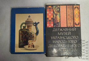 Set of 2 Books - Folk Art of Ukraine and Russian Ceramics.