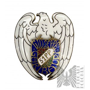 Odznaka oficerska 51 Pułk Piechoty - kopia