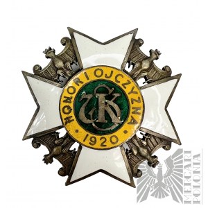 Odznak 7. pluku jazdeckých strelcov - kópia