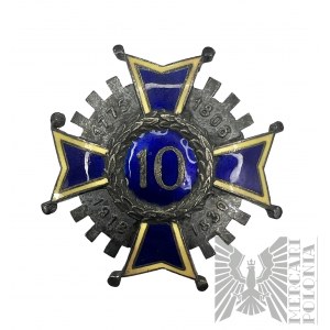 Odznaka 10 Pułk Piechoty - kopia