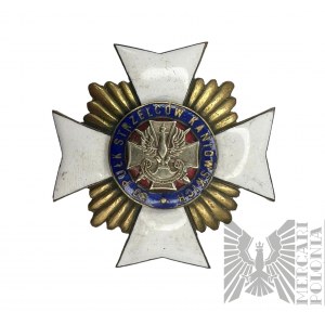 Odznak 30. streleckého pluku Canisius - kópia