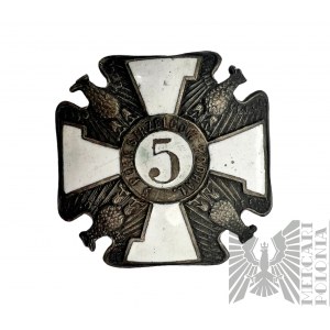 Odznak 5. podhalanského streleckého pluku - kópia