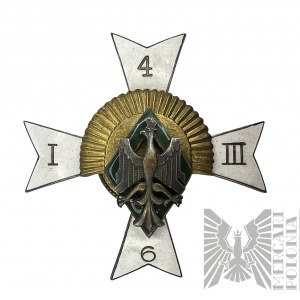 Odznak 6. pluku jazdeckých strelcov - kópia