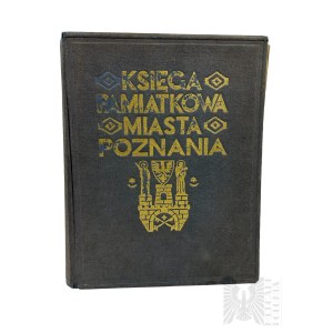 Książka Księga Pamiątkowa Miasta Poznania 1929
