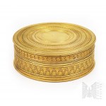Lopienski Brothers - Empirická zlacená bronzová krabička