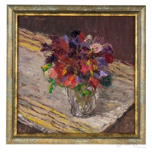 Donald Solo (1919 - 2010), Still Life with Flowers