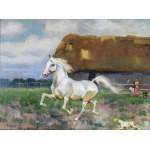 Jerzy Kossak (1886-1955), Studie eines Pferdes 1932 (Ausstellung Drei Generationen von Kossaks)