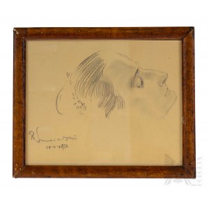 Romuald Smorczewski (1901-1962), Profil einer Frau 1950