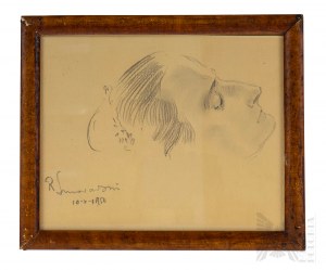 Romuald Smorczewski (1901-1962), Profil Kobiety 1950 Rok